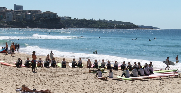 cours de surf